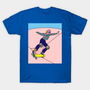 Retro Skateboarder T-Shirt